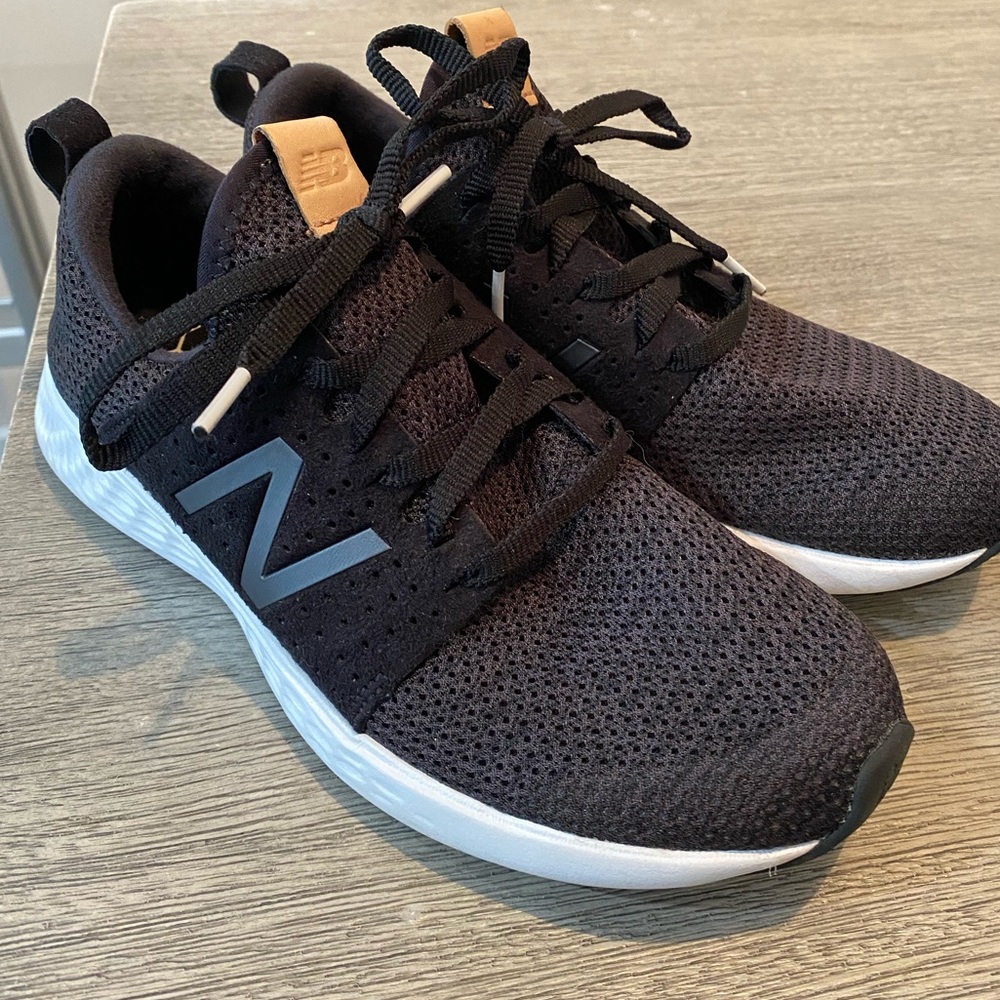 New Balance Fresh Foam Sneakers Black Size 9 Athletic Running Shoes WSPTLB1